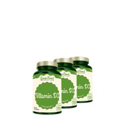 GREENFOOD NUTRITION - VITAMIN D3 - 3x60 KAPSZULA