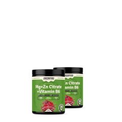GREENFOOD PERFORMANCE - MG+ZN CITRATE + VITAMIN B6 - MAGNÉZIUM ÉS CINK-CITRÁT ITALPOR B6 VITAMINNAL - 2x420 G