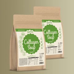 GREENFOOD NUTRITION - COLLAGEN SOUP - INSTANT KOLLAGÉN LEVESPOR - 2x207 G