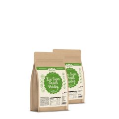 GREENFOOD NUTRITION - LOW SUGAR PROTEIN PUDDING - FEHÉRJE PUDING HOZZÁADOTT CUKOR NÉLKÜL - 2x400 G