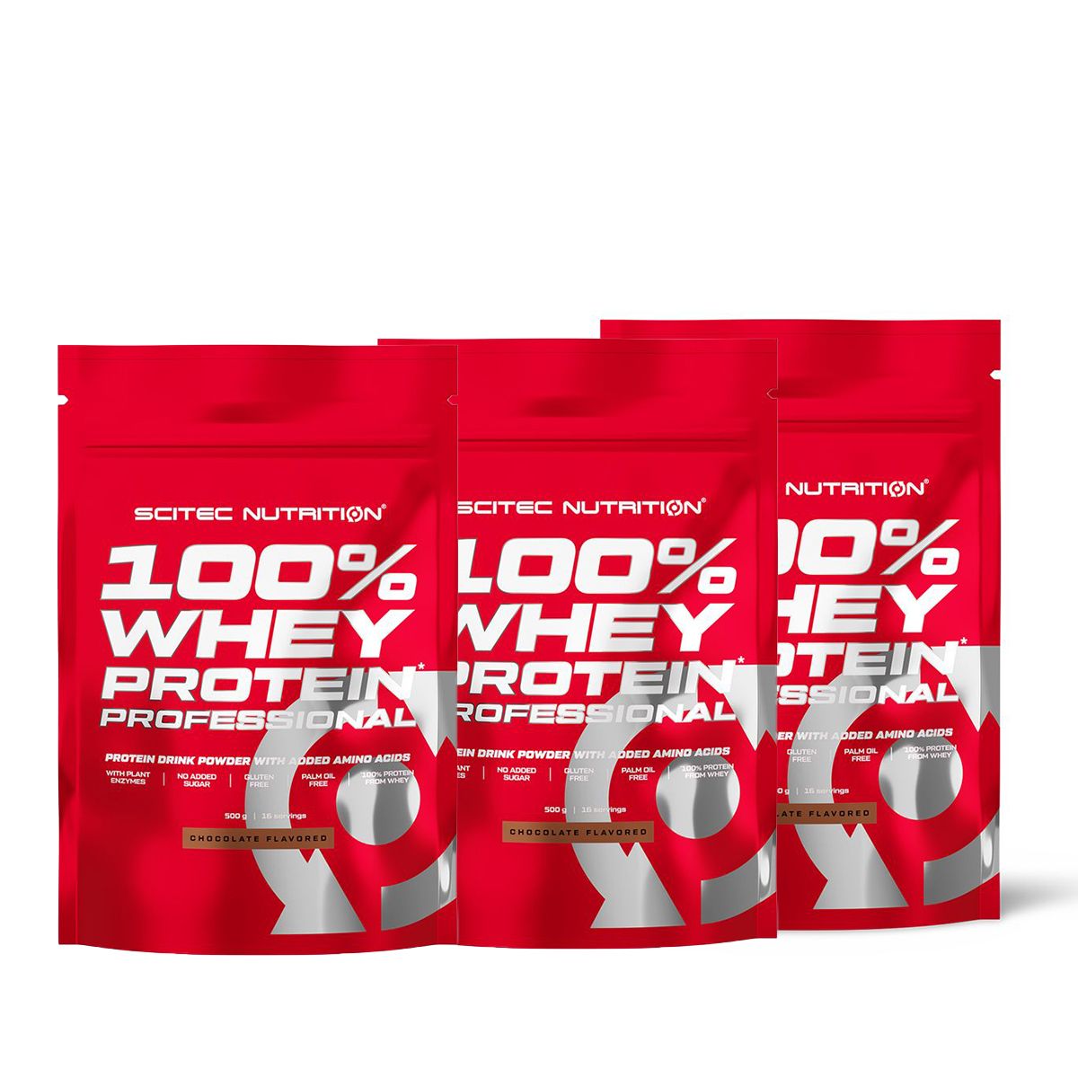 SCITEC NUTRITION - 100% WHEY PROTEIN PROFESSIONAL - 3 x 500 G
