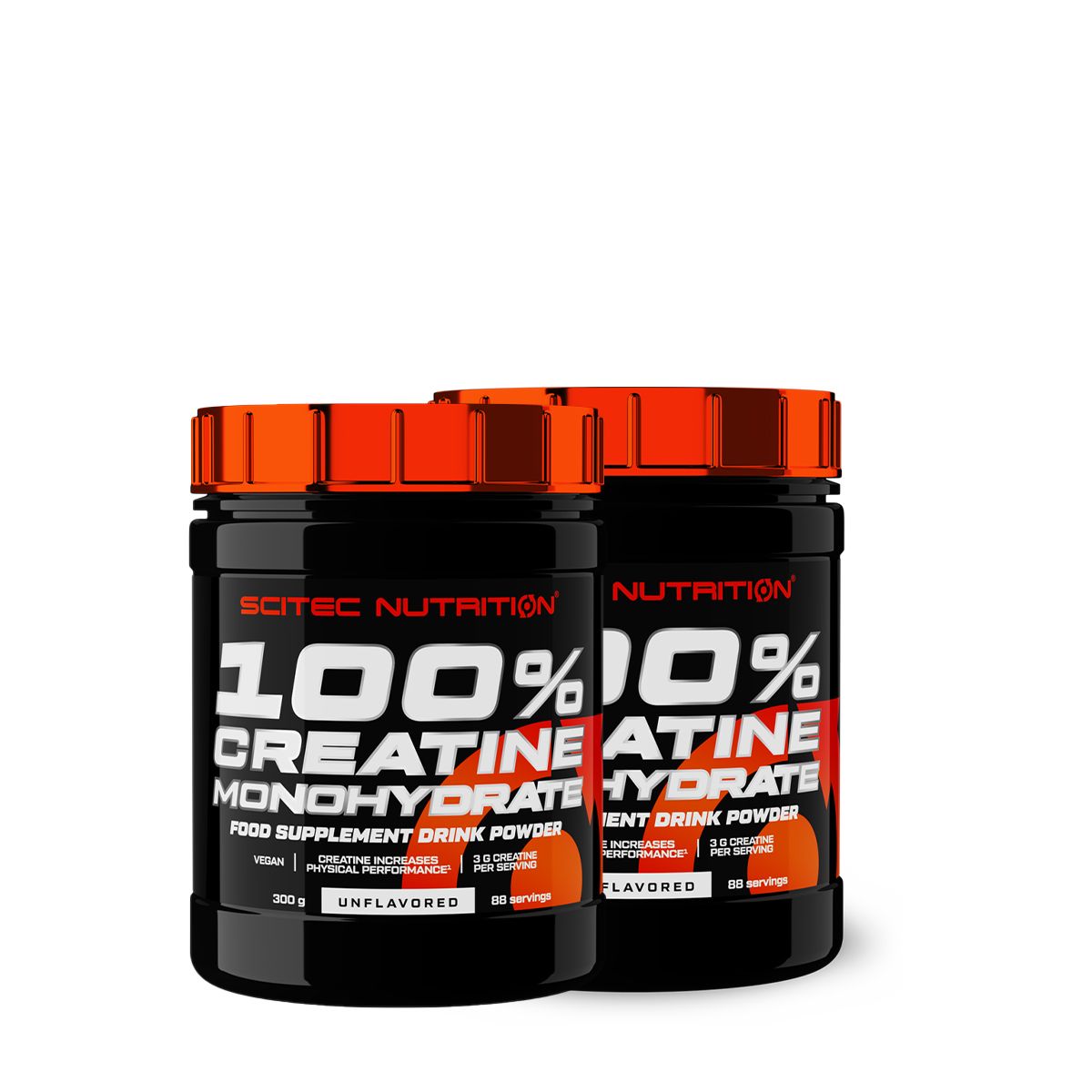 SCITEC NUTRITION - 100% CREATINE - 2 x 300 G