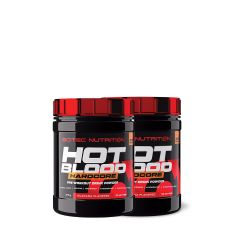 SCITEC NUTRITION - HOT BLOOD HARDCORE - COMPLEX PRE-WORKOUT STIMULANT - 2 x 375 G