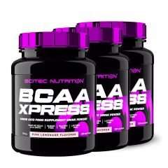 SCITEC NUTRITION - BCAA XPRESS - ESSENTIAL BCAA AMINO ACID DRINK - 3 x 700 G