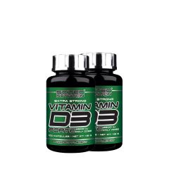 SCITEC NUTRITION - VITAMIN D3 FORTE - 2 x 100 KAPSZULA