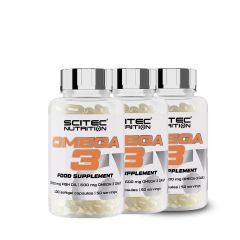 SCITEC NUTRITION - OMEGA-3 - EPA/DHA FROM FISH OIL - 3 x 100 KAPSZULA