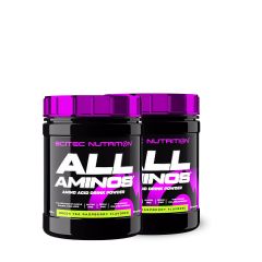SCITEC NUTRITION - ALL AMINOS - AMINOSAV ITALPOR - 2 x 340 G