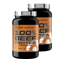 SCITEC NUTRITION - 100% BEEF PROTEIN - 2 x 900 G
