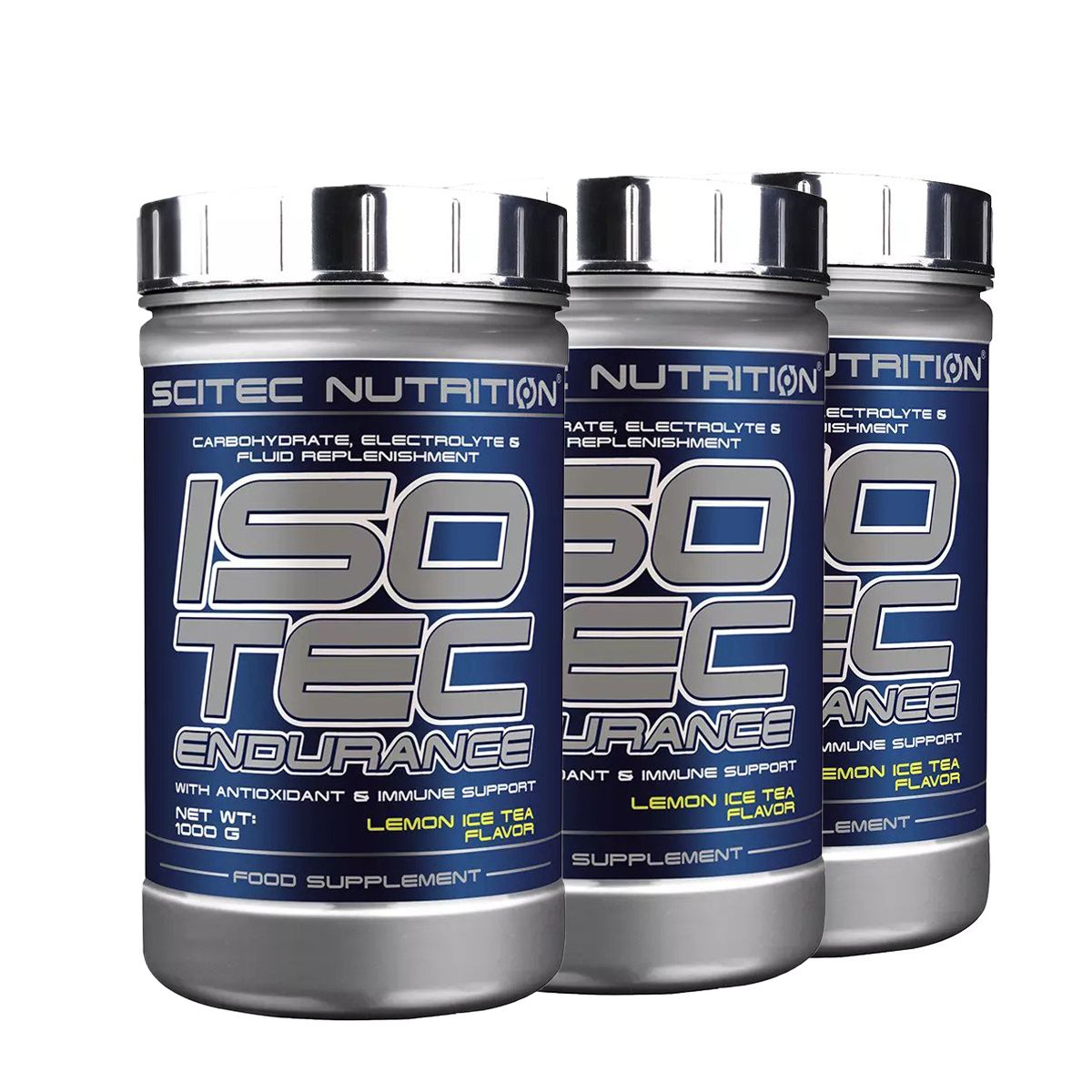 SCITEC NUTRITION - ISOTEC - CARBOHYDRATE & FLUID REPLENISHMENT FORMULA - 3 x 1000 G (HG)
