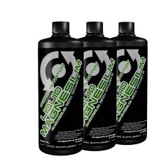 SCITEC NUTRITION - LIQUID MAGNESIUM WITH VITAMIN C - 3 x 1000 ML