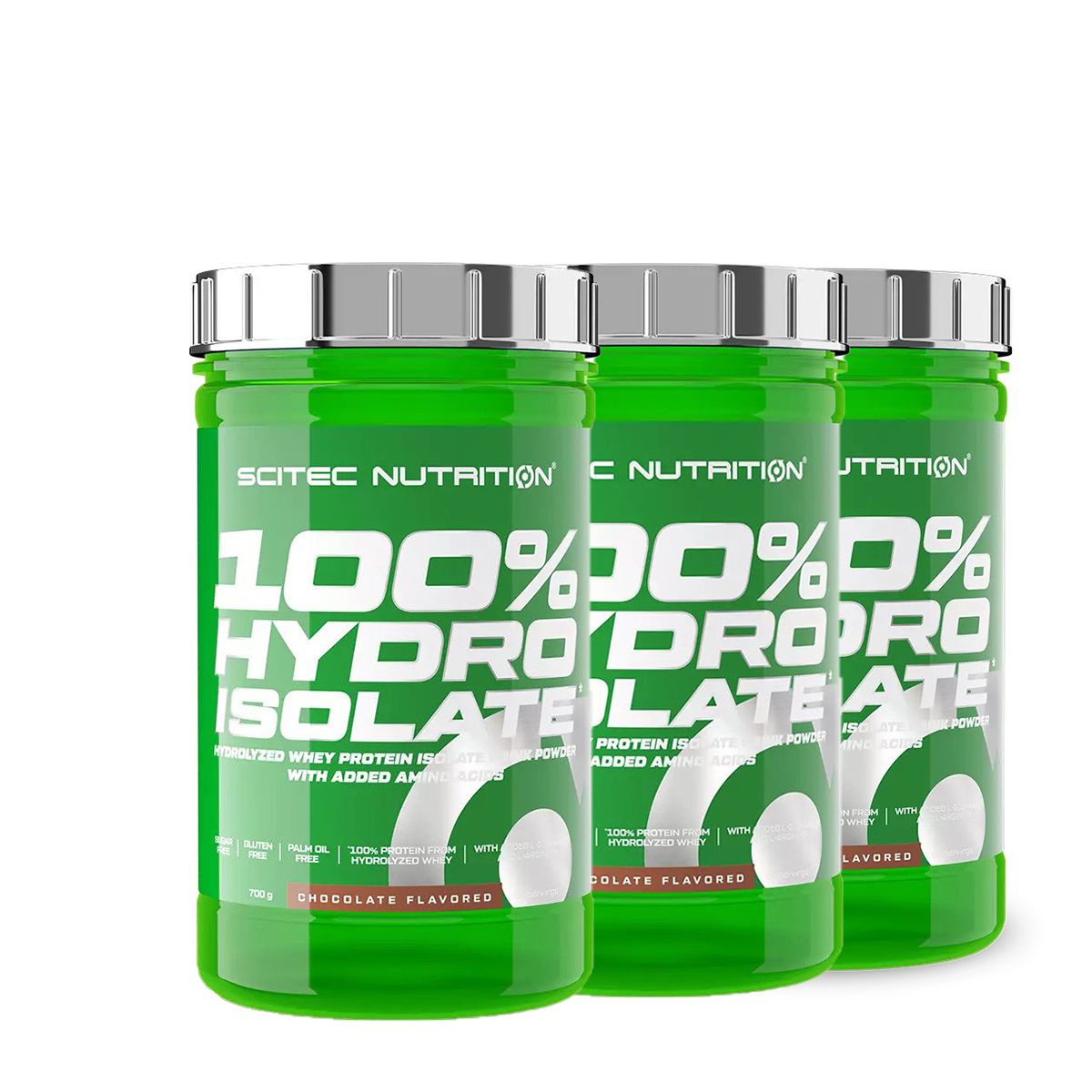 SCITEC NUTRITION - 100% HYDRO ISOLATE - 3 x 700 G
