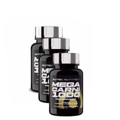 SCITEC NUTRITION - MEGA CARNI 1000 - L-CARNITINE FORMULA - 3 x 60 KAPSZULA