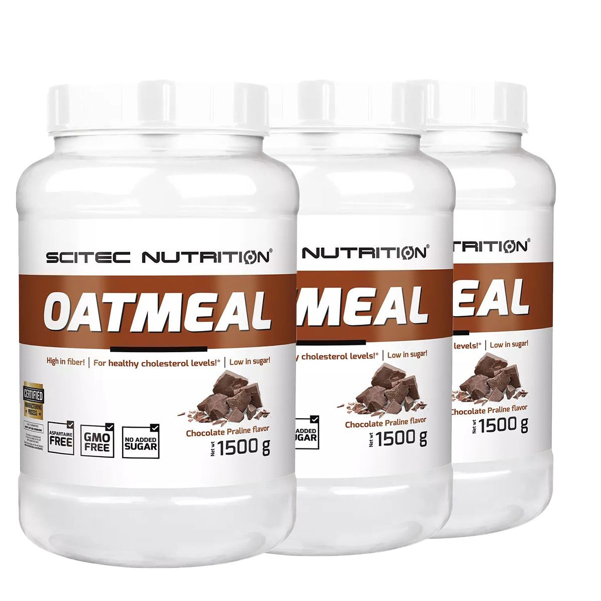 SCITEC NUTRITION - OATMEAL - 3 x 1500 G