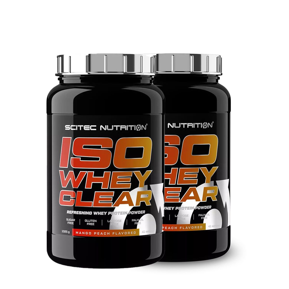 SCITEC NUTRITION - ISO WHEY CLEAR - 2 x 1025 G