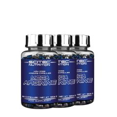 SCITEC NUTRITION - MEGA ARGININE - HIGH DOSE ARGININE CAPSULE - 3 x 90 KAPSZULA