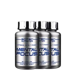 SCITEC NUTRITION - MENTAL FOCUS - 3 x 90 KAPSZULA