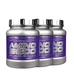 SCITEC NUTRITION - AMINO 5600 - ESSENTIAL BCAA FORMULA - 3 x 500 TABLETTA