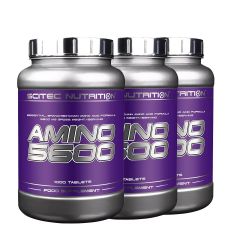 SCITEC NUTRITION - AMINO 5600 - ESSENTIAL BCAA FORMULA - 3 x 1000 TABLETTA