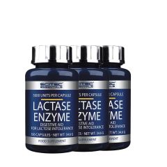 SCITEC NUTRITION - LACTASE ENZYME - DIGESTIVE AID - 3 x 100 KAPSZULA