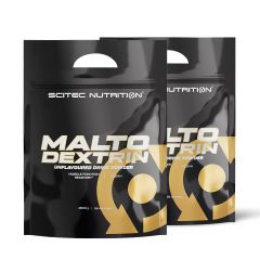 SCITEC NUTRITION - MALTODEXTRIN UNFLAVOURED POWER DRINK - NATÚR - 2 x 2000 G