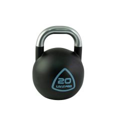LIVEPRO - STEEL COMPETITION KETTLEBELL - ACÉL FOGANTYÚS VERSENY KETTLEBELL - 20 KG