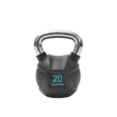 LIVEPRO - RUBBER KETTLEBELL - GUMÍROZOTT KETTLEBELL - 20 KG