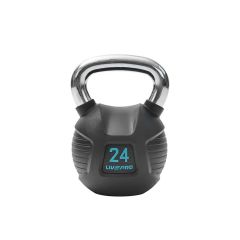 LIVEPRO - RUBBER KETTLEBELL - GUMÍROZOTT KETTLEBELL - 24 KG
