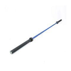 LIVEPRO - MEN’S WEIGHTLIFTING BAR-CERAKOTE - SÚLYEMELŐ RÚD, KÉK - 220 CM