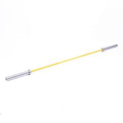 LIVEPRO - WOMEN’S WEIGHTLIFTING BAR-CERAKOTE - SÚLYEMELŐ RÚD, SÁRGA - 201 CM