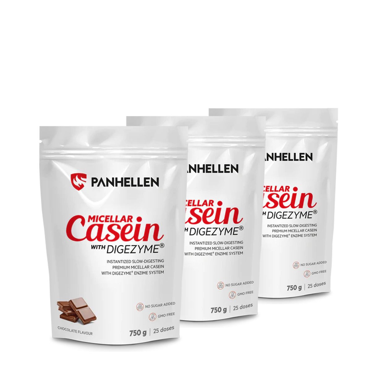 PANHELLEN - MICELLAR CASEIN - KAZEIN - 3X750 G