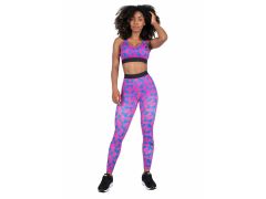 GORILLA WEAR - COLBY LEGGINGS - BLUE/PINK - KÉK/RÓZSASZÍN
