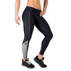  GORILLA WEAR - CARLIN COMPRESSION TIGHTS - LEGGINGS -  BLACK/GRAY - FEKETE/SZÜRKE