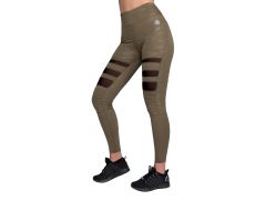  GORILLA WEAR - SAVANNAH BIKER TIGHTS - ARMY GREEN CAMO - LEGGINGS - ZÖLD TEREPMINTÁS