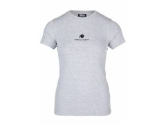 GORILLA WEAR - ESTERO T-SHIRT -GRAY - NŐI PÓLÓ - SZÜRKE