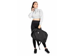 GORILLA WEAR - OCALA CROPPED HALF - GRAY - ZIP SWEATSHIRT - SZÜRKE