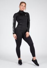 GORILLA WEAR - PEYTON LONG SLEEVE - BLACK - NŐI HOSSZÚUJJÚ - FEKETE 