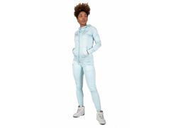 GORILLA WEAR - VICI JACKET - NŐI KAPUCNIS CIPZÁROS FELSŐ - LIGHT BLUE - VILÁGOSKÉK