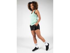 GORILLA WEAR - SALINA 2-IN-1 SHORTS - NŐI SHORT - BLACK - FEKETE