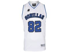 GORILLA WEAR - SAN MATEO JERSEY TANK TOP - WHITE/BLUE - FÉRFI TRIKÓ- FEHÉR/KÉK