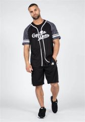 GORILLA WEAR - 82 BASEBALL JERSEY - BLACK - FÉRFI PÓLÓ - FEKETE