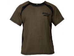 GORILLA WEAR - AUGUSTINE OLD SCHOOL WORKOUT TOP - ARMY GREEN - FÉRFI PÓLÓ - ZÖLD