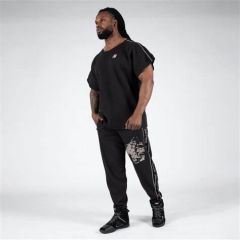 GORILLA WEAR - BUFFALO OLD SCHOOL WORKOUT TOP - BLACK/GRAY - FÉRFI PÓLÓ - FEKETE/SZÜRKE
