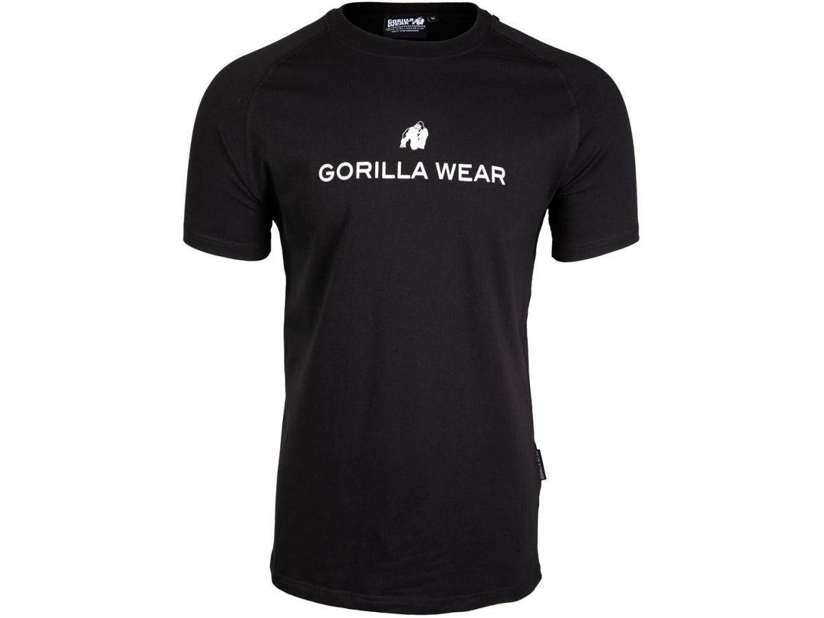 GORILLA WEAR - DAVIS T-SHIRT - BLACK - FÉRFI PÓLÓ - FEKETE