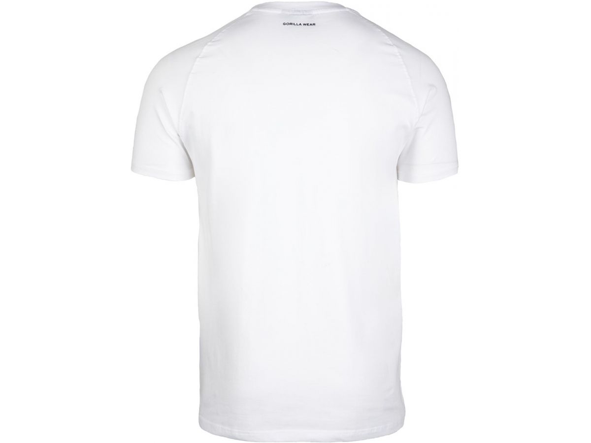 GORILLA WEAR - DAVIS T-SHIRT - WHITE - FÉRFI PÓLÓ - FEHÉR