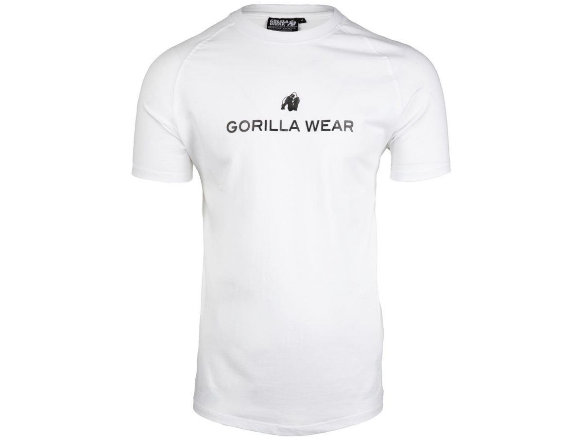 GORILLA WEAR - DAVIS T-SHIRT - WHITE - FÉRFI PÓLÓ - FEHÉR