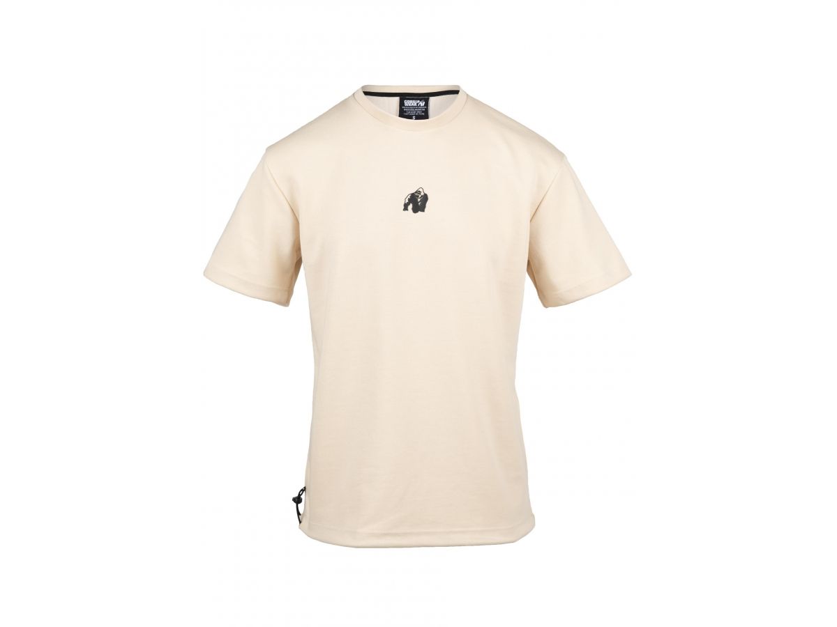 GORILLA WEAR - DAYTON T-SHIRT - BEIGE - FÉRFI PÓLÓ - BÉZS