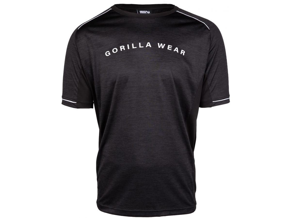 GORILLA WEAR - FREMONT T-SHIRT - BLACK/WHITE - FÉRFI PÓLÓ - FEKETE/FEHÉR