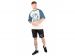 GORILLA WEAR - LOGAN OVERSIZED T-SHIRT - BEIGE/BLUE - FÉRFI PÓLÓ - BÉZS/KÉK