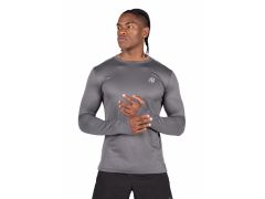 GORILLA WEAR - WASHINGTON LONG SLEEVE - GRAY - FÉRFI HOSSZÚUJJÚ - SZÜRKE