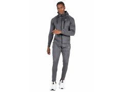 GORILLA WEAR - SCOTTSDALE TRACK JACKET - GRAY - FÉRFI CIPZÁRAS FELSŐ - SZÜRKE